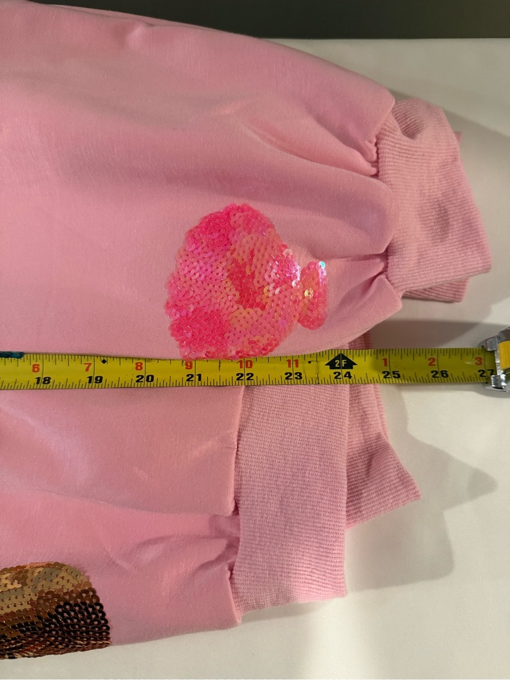 Simply Southern, Pink Sequin Coastal Sweatshirt, Size XL NWT - Picture 12 of 13